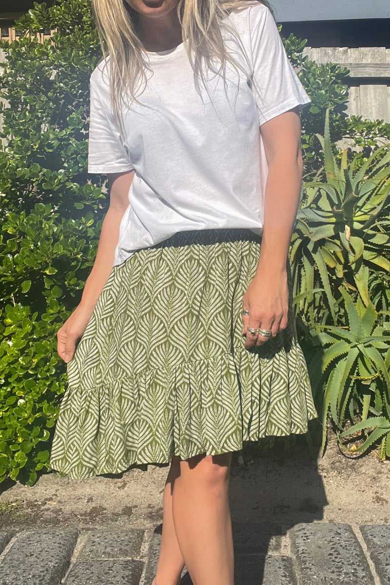 Savannah Skirt OLIVE FERN