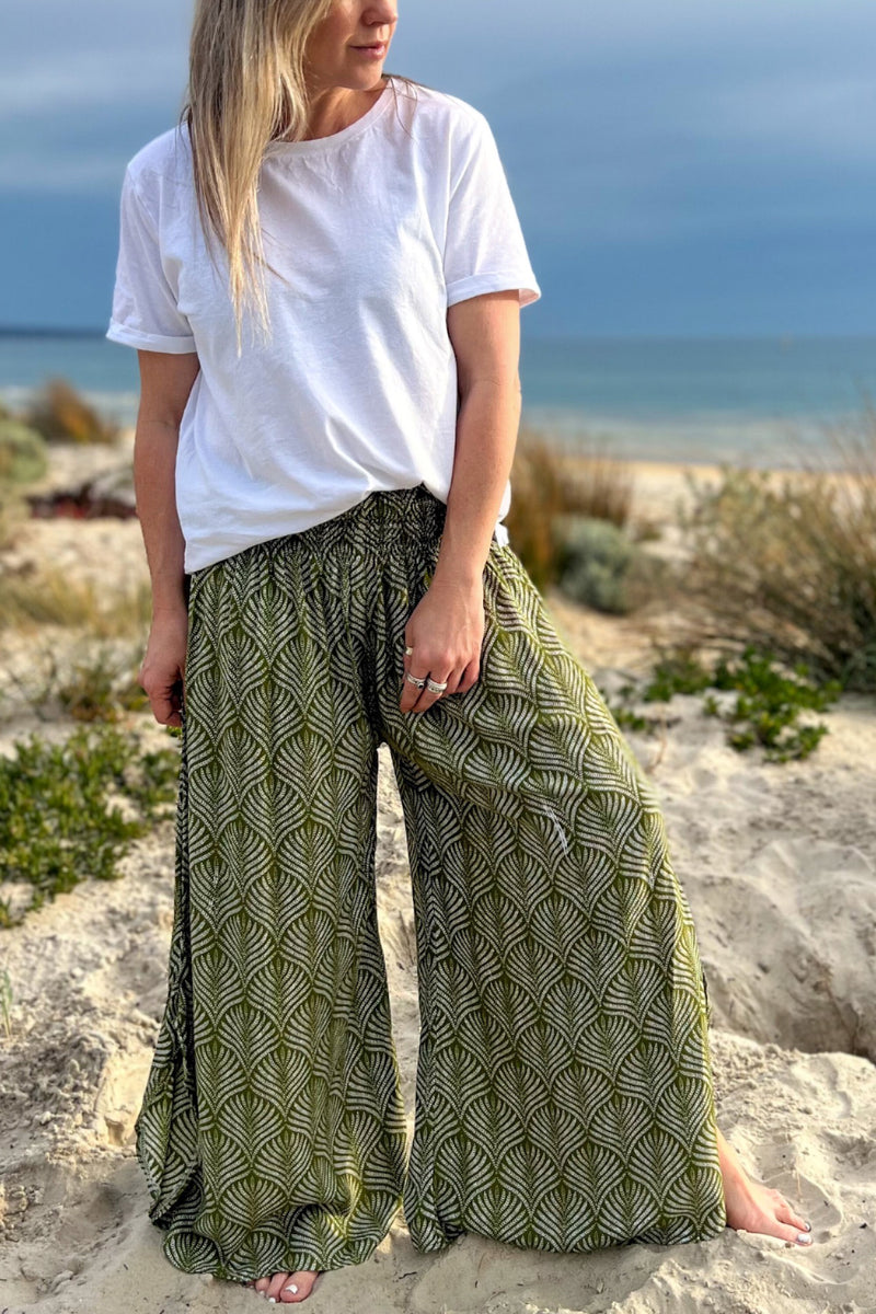 Padma Pants OLIVE FERN