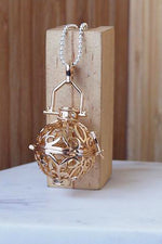 Mexican Lantern Necklace