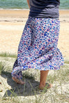 Wild & Free Skirt WILDFLOWER WHITE/BLUE