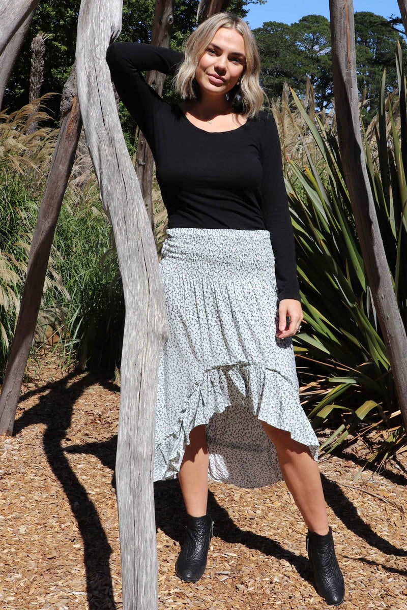 Wild & Free Skirt DAISY MINT